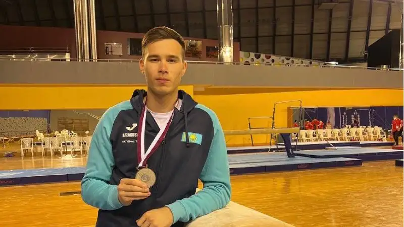 Казахстанец завоевал «серебро» Чемпионата Азии по спортивной гимнастике в Катаре