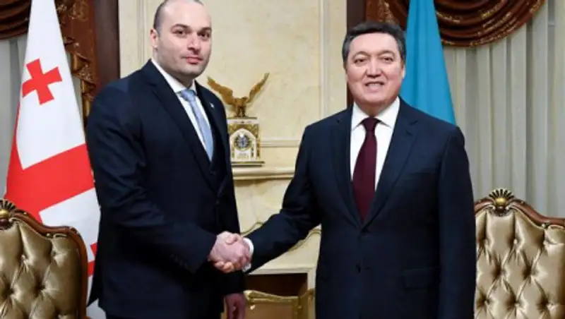 По итогам встречи Мамина с премьер-министром Грузии подписан ряд документов