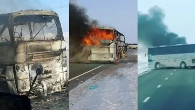 Семьям погибших в сгоревшем автобусе будет оказана помощь - МЧС РУ