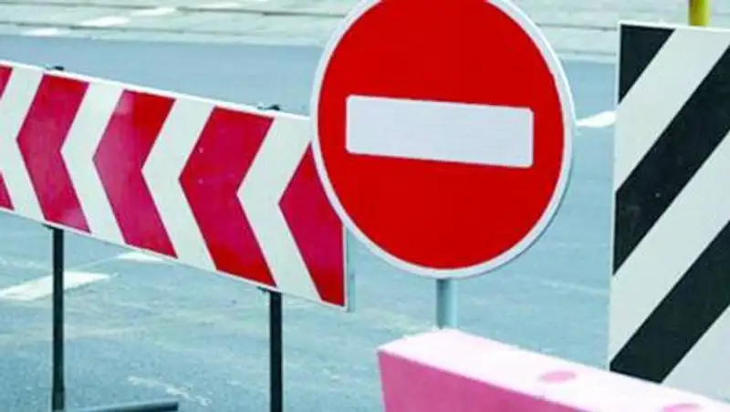 Движение перекрыто на одной из улиц Нур-Султана