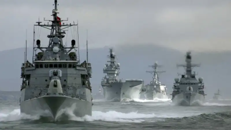 Корабли НАТО вошли в Балтийское море