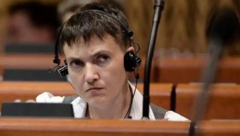 Савченко жестко ответила российскому журналисту на заседании ПАСЕ