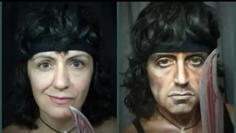 Талантливая визажистка примеряет на себя всевозможные образы известных людей 