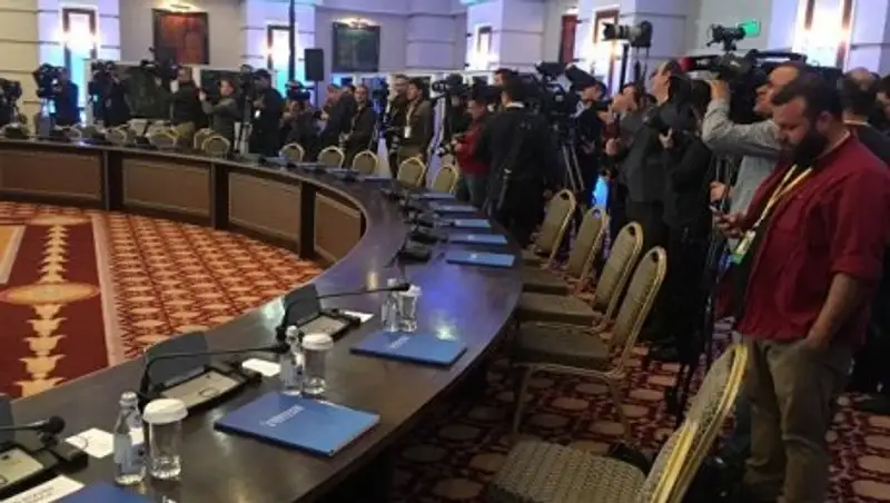 Арабские журналисты подрались на встрече в Астане