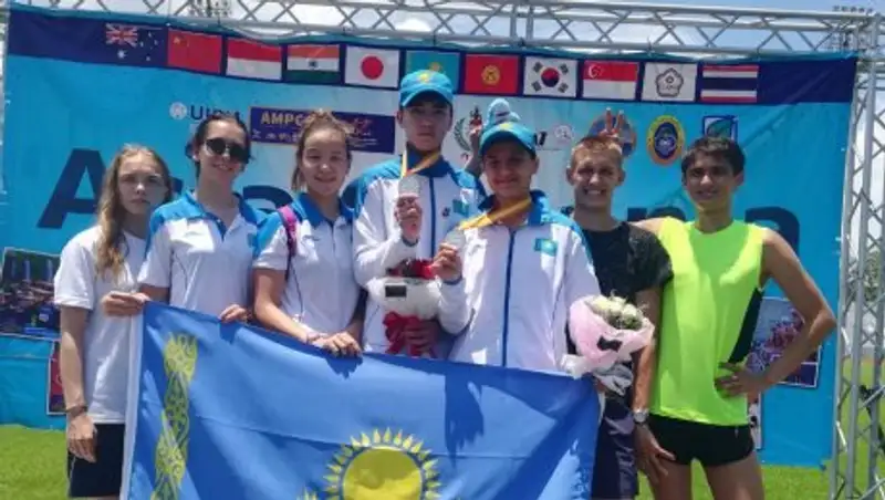 Казахстанцы завоевали шесть медалей на чемпионате Азии по современному пятиборью