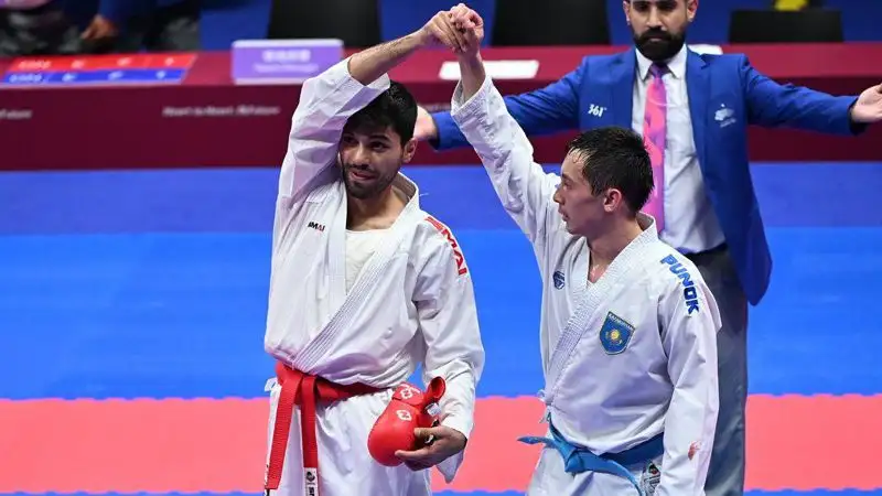 Казахстанский каратист завоевал "бронзу" на Азиаде-2022