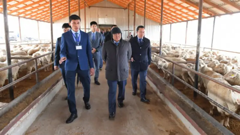 Умирзак Шукеев посетил с рабочей поездкой Казыгуртский район