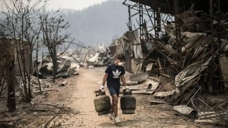 Крупнейшие в истории Чили лесные пожары унесли 11 жизней