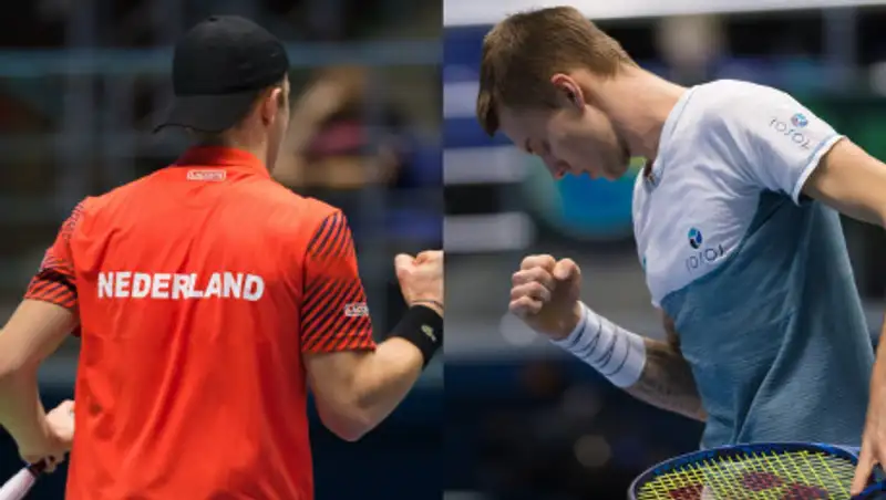 Первый день Кубка Дэвиса для Казахстана закончился со счетом 1:1