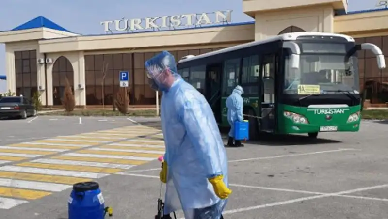 Сигнал воздушной тревоги напугал жителей Туркестана