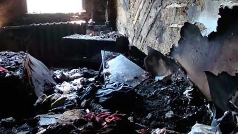 В Алматы сразу 8 семей остались без крыши над головой 