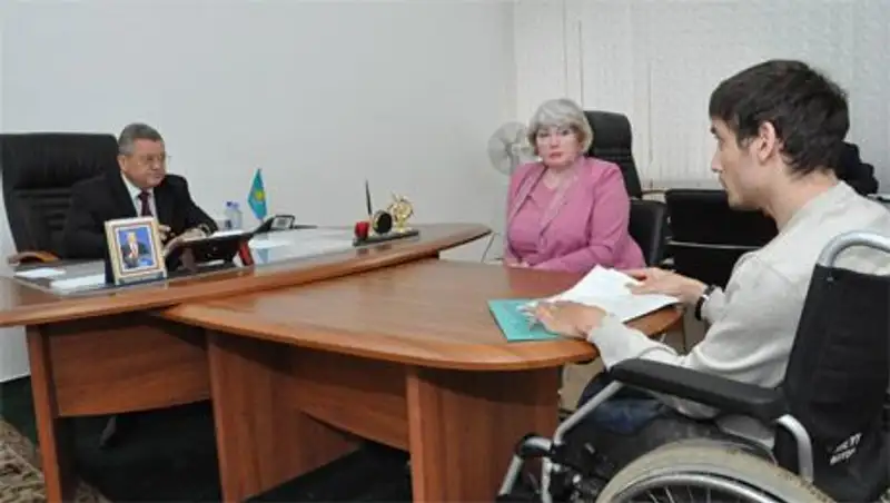 Аким Акмолинской области  провел приём граждан по личным вопросам