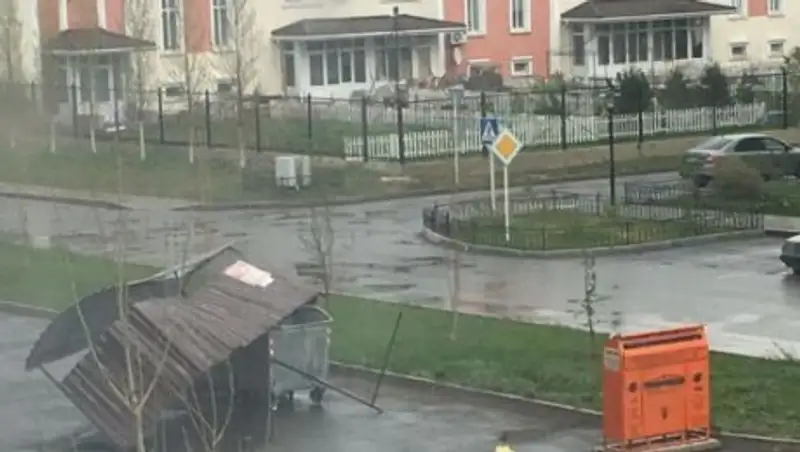 Ураган в Астане: хронология событий