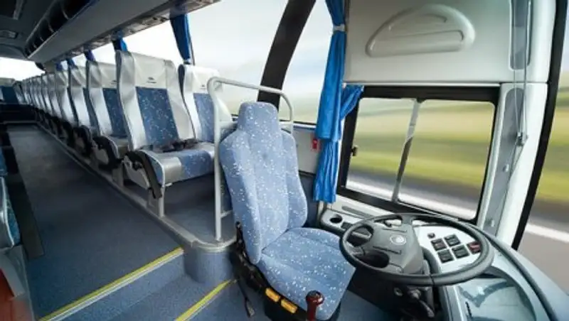 В Алматы задымился пассажирский автобус