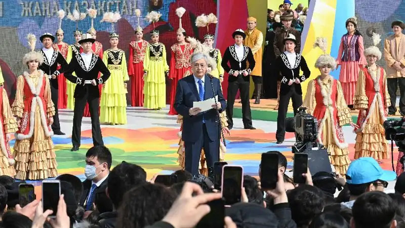 Президент Казахстана, Наурыз, празднования, фото - Новости Zakon.kz от 21.03.2022 11:08