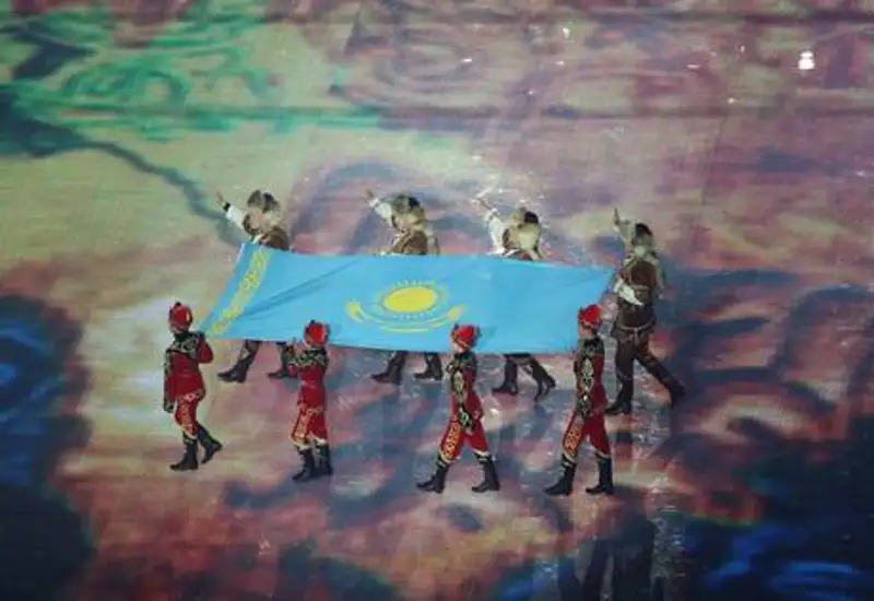 В Астане состоялось открытие 7-х зимних Азиатских игр (ФОТО), фото - Новости Zakon.kz от 31.01.2011 14:51