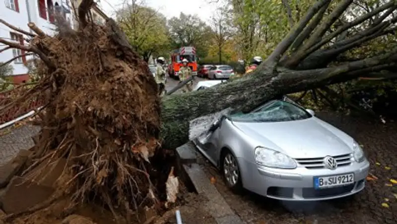 В Европе число жертв от урагана "Герварт" возросло до шести