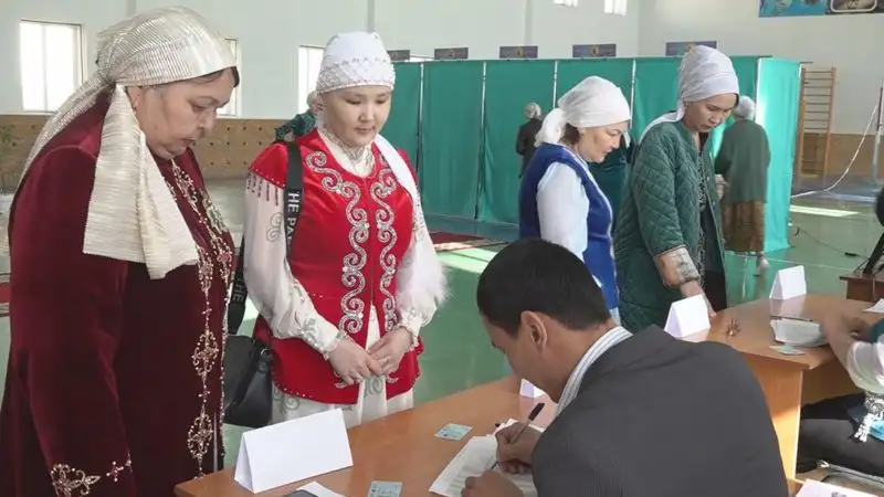 Отказавшиеся от алкоголя сельчане в Мангистау провели необычную акцию в день выборов