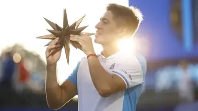 Видеообзор финального матча Себастьян Баэс – Иржи Легечка на турнире ATP-250 в Уинстон-Сейлеме, фото - Новости Zakon.kz от 27.08.2023 10:41