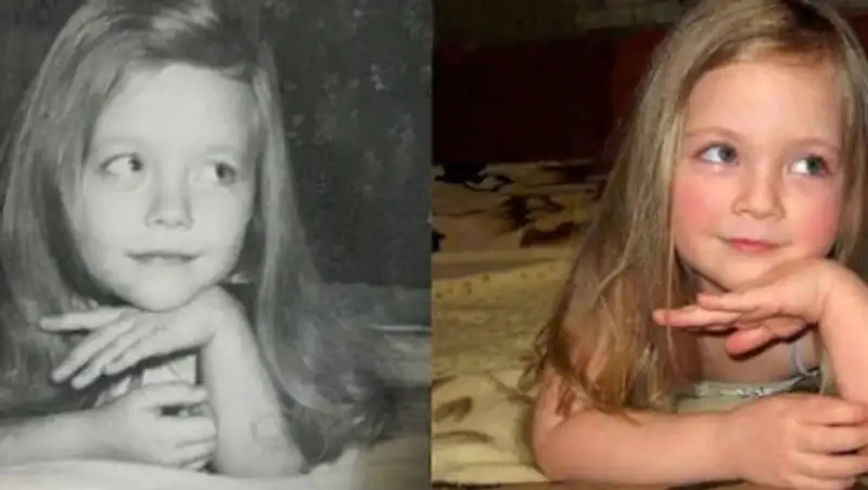 18 невероятных фотографий похожих родителей и детей