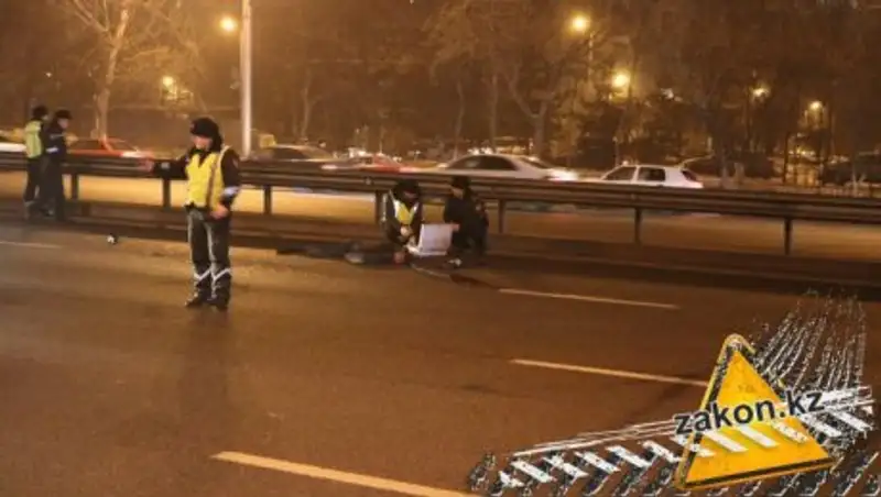 Задержан водитель, повторно сбивший пешехода в Алматы