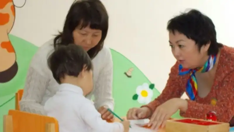 В Астане открыт первый коррекционный центр для незрячих детей