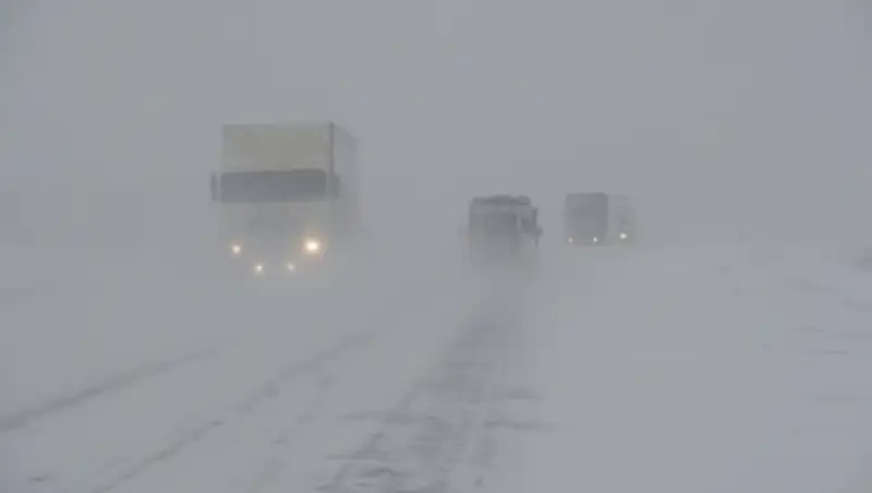 На автодороге "Астана-Петропавловск" ограничено движение автотранспорта