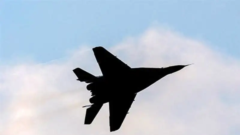 В Алжире во время учебного полета разбился истребитель МиГ-25