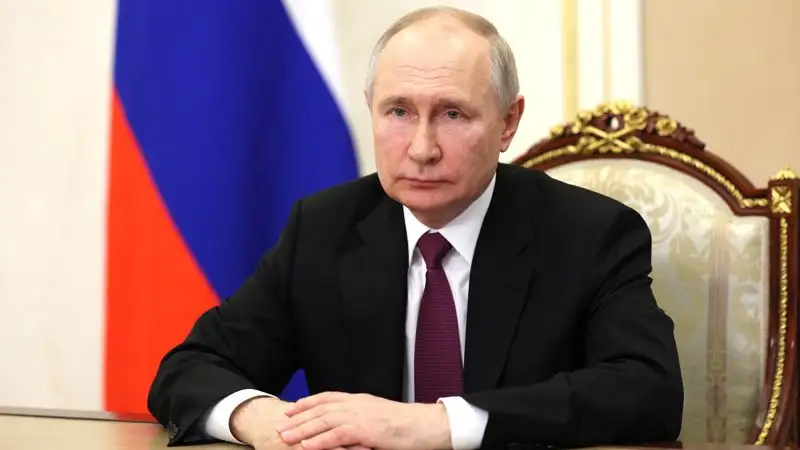 Путин выразил соболезнования Токаеву из-за лесных пожаров в Казахстане