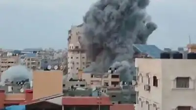 взрыв здания, фото - Новости Zakon.kz от 08.10.2023 14:24