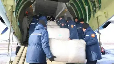 Груз от Казахстана в Сирию, фото - Новости Zakon.kz от 15.02.2023 21:47