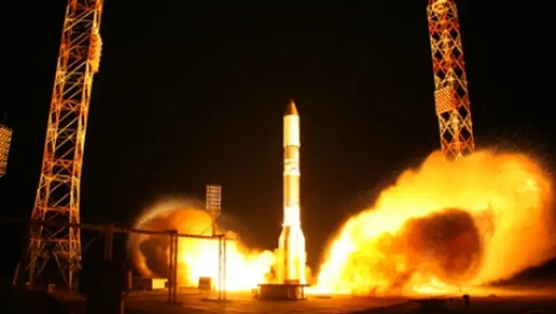 Возникла нештатная ситуация в ходе выведения «Протона-М» с мексиканским спутником