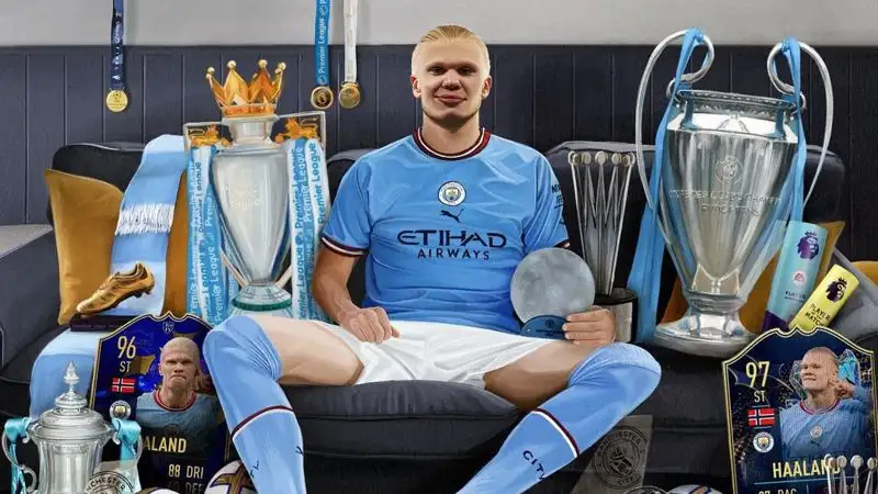 Эрлинг Холанд возглавил мировой рейтинг топ-100 лучших форвардов сезона