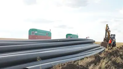 В Егиндыкольский район начала поступать вода, фото - Новости Zakon.kz от 03.11.2023 19:04