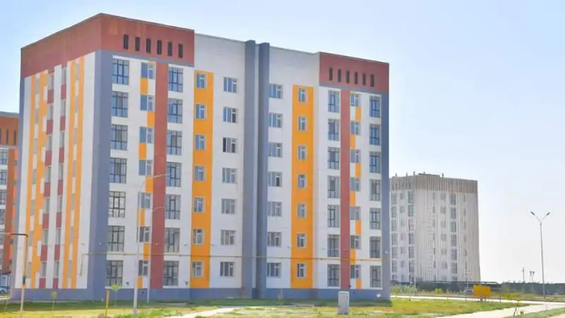 Строительство в Туркестанской области, фото - Новости Zakon.kz от 03.09.2022 22:05