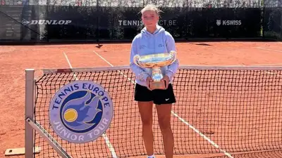 Ева Корышева и 16-летний Даниэль Тазабеков получили награды Зарубежный игрок года от Tennis Europe Tour