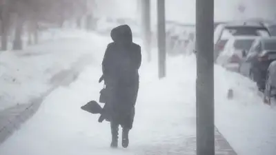 Штормовое предупреждение объявлено в Туркестанской области, фото - Новости Zakon.kz от 08.12.2022 19:34