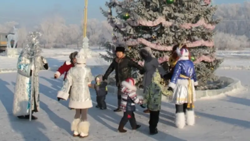 В Усть-Каменогорске в выходные на открытие резиденции Аяз Аты пришло только три ребенка