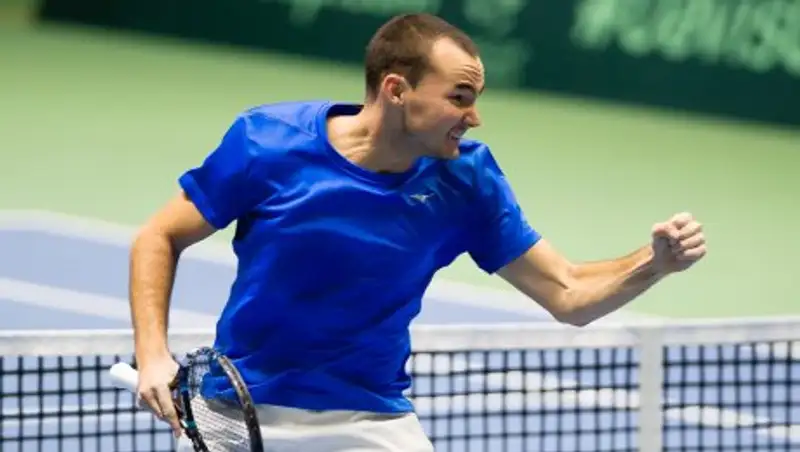 Сборная Казахстана досрочно вышла в ¼ финала Кубка Дэвиса