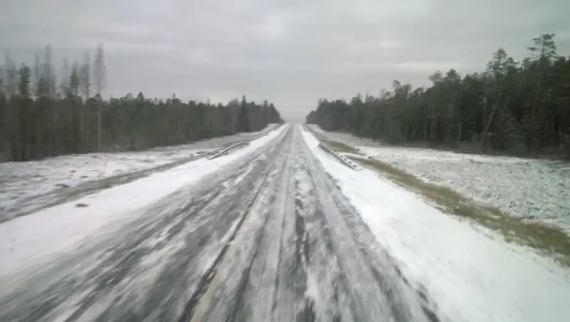 В Акмолинской области ограничено движение на автодорогах