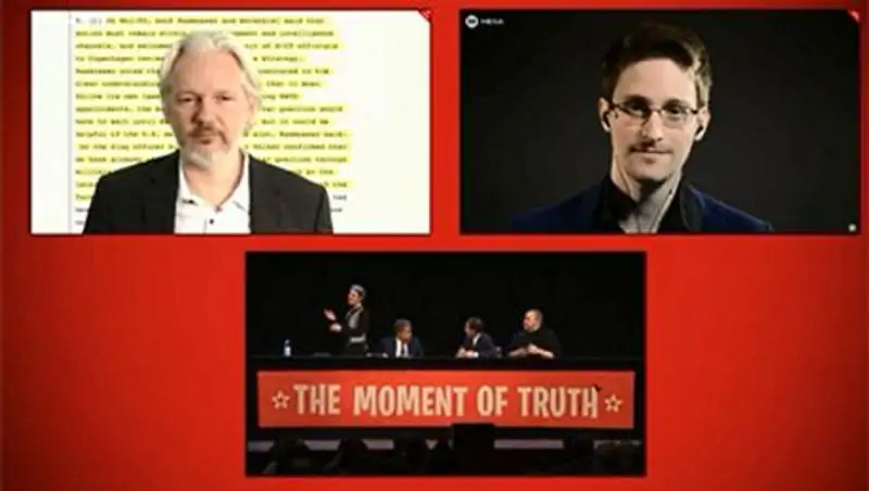 Джулиан Ассанж, Эдвард Сноуден и Ким Дотком сообща борются с мировой слежкой