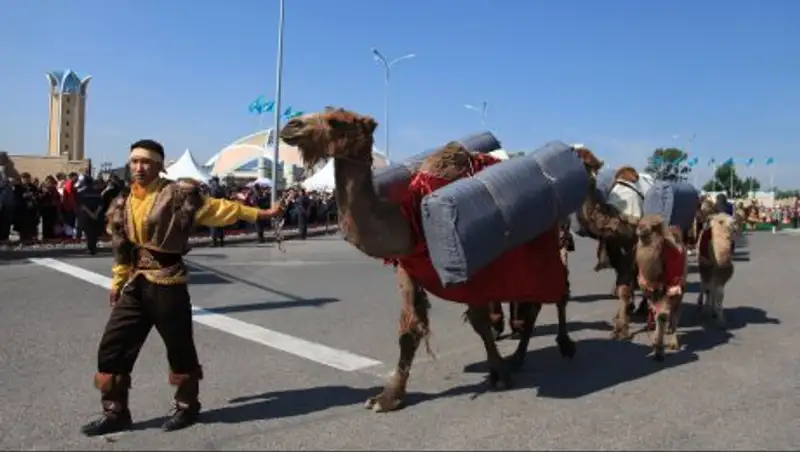 Жамбылцы проводили на международную выставку EXPO-2017 культурный караван 