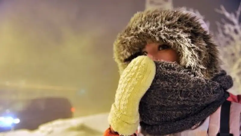 В Казахстане сохраняются сильные морозы