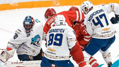 Барыс одолел Спартак, фото - Новости Zakon.kz от 29.09.2022 01:12