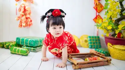 Девочка в Китае