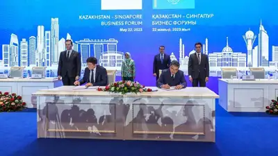 Сингапурская компания построит в Жамбылской области завод, фото - Новости Zakon.kz от 22.05.2023 21:43