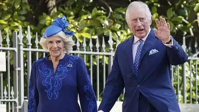 Впервые принял участие в пасхальном богослужении в качестве монарха, фото - Новости Zakon.kz от 10.04.2023 00:53