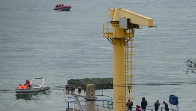 Установлено предполагаемое место катастрофы Ту-154