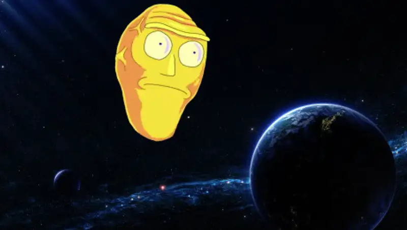 "Зловещее лицо" в космосе заснял телескоп "Хаббл"