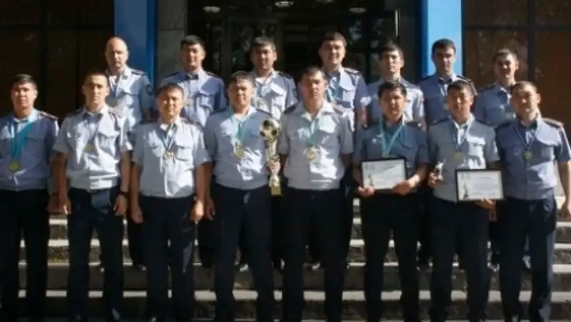 Полицейские ЮКО выиграли республиканский ведомственный турнир в Кызылорде